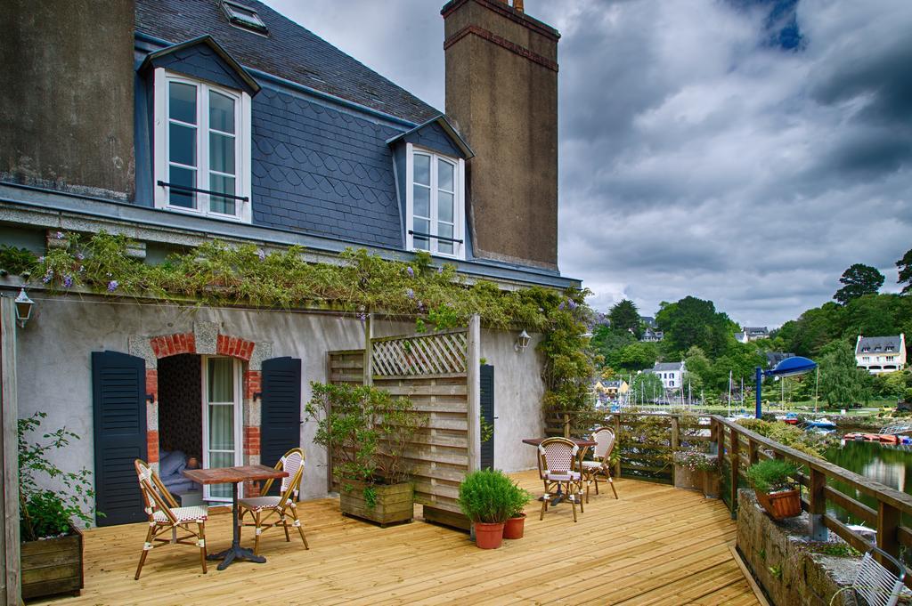 Hotel De Charme Les Mimosas Pont-Aven Oda fotoğraf